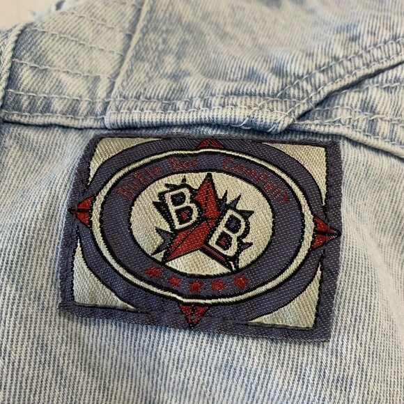 Bugle Boy Hi Rise Pleated Tapered Acid Wash Jeans 29W 29.5 Inseam Vintage 80’s - Picture 12 of 12